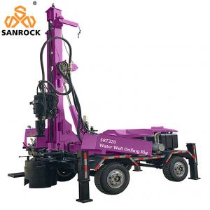 Quality Portable Water Drilling Machine Small Hydraulic Trailer Mounted Water Well Drilling Rig for sale