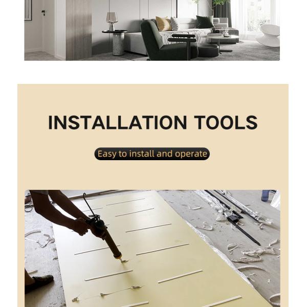 Fireproof Moisture Proof Metal Bamboo Charcoal Fiber Boards