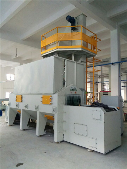 4m/min Aluminum Alloy Wheel Shot Blasting Machine Rust And Scale Removal