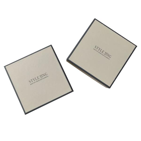 Square Lid And Base Box Hot Foil / UV / Varnish Finish Rigid Gift Boxes With Lids