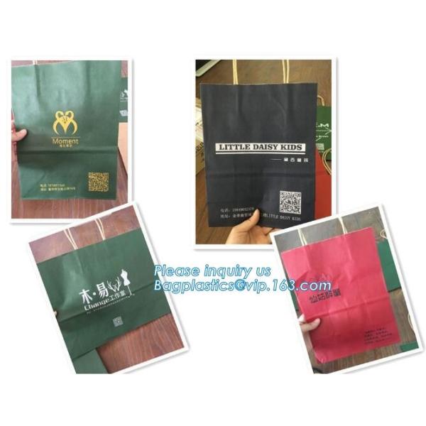 Food Grade Packaging Biodegradable Kraft Paper Rice Paper Bag,1kg 5kg food grade Rice package brown kraft paper packagin