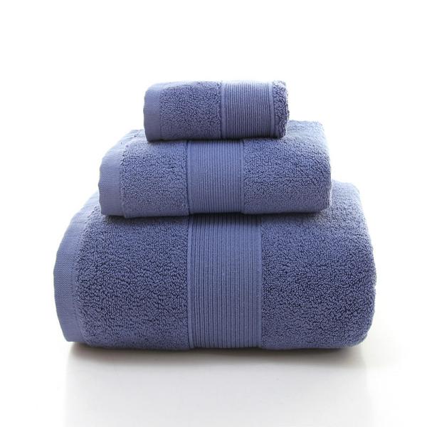 Solid Color Bath Towel Soft Eco-Friendly and Customized Hand Towel in 7 Vibrant Shades