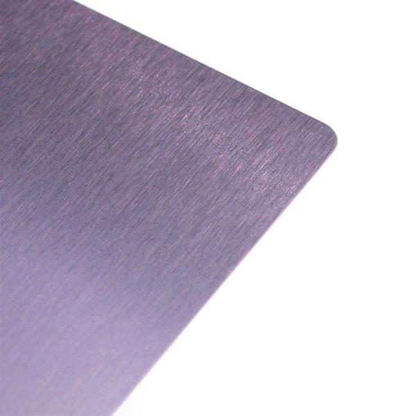 Cold Rolled Hairline Stainless Steel Sheet Metal 4'' X 8'' Inox Steel Sheet