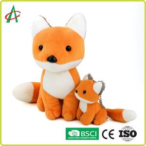 Quality Polyester Stuffing Furry Plush Mini Fox Stuffed Animal 3 10in for sale