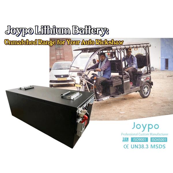 Fast Charging Auto Rickshaw Battery Lithium 48V 100Ah Reliable Power