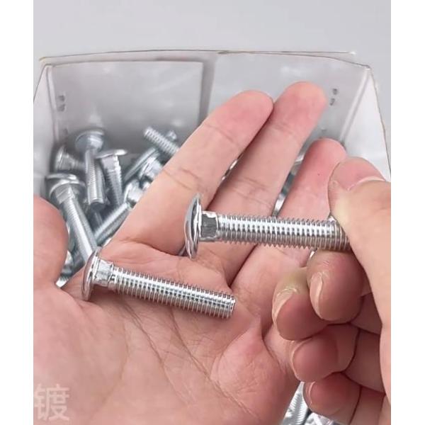 High Strength Carriage Bolts Painted Carriage Bolts Half Round Head square Neck Bolts Goods in Stock