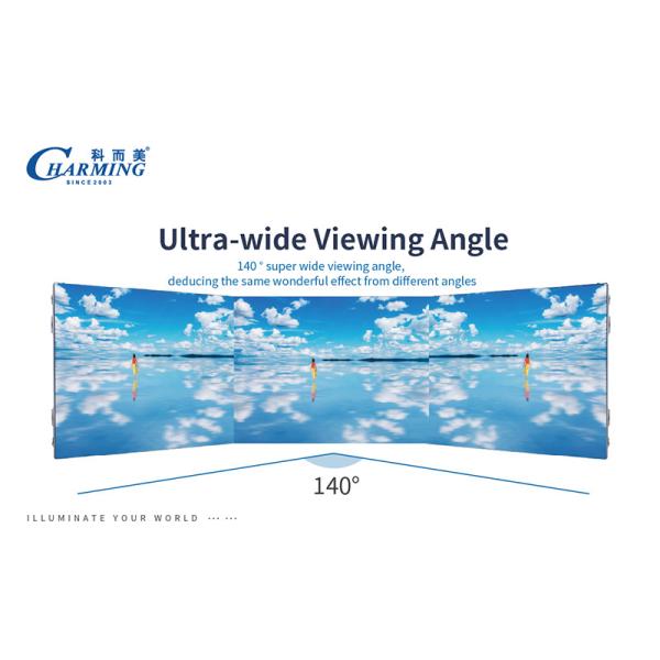 Charming Event Rental LED Display Screen Seamless Anti Collision