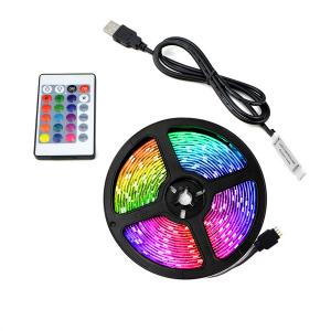 China LED Lights StripS USB Infrared Control RGB SMD2835 DC5V 1M 2M 3M 4M 5M Flexible Lamp Tape Diode TV Background Lighting l on sale