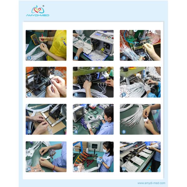 9Pin Connector Disposable Spo2 Sensor Nihon Kohden PVC Disposable Pulse Oximeter