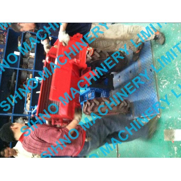 4l-0.7 mini grain harvester, paddy combine harvester with Tyre wheel