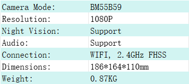 Night Vision Baby Sleep Monitoring 5.5 Inch 1080P High Resolution Baby Monitor