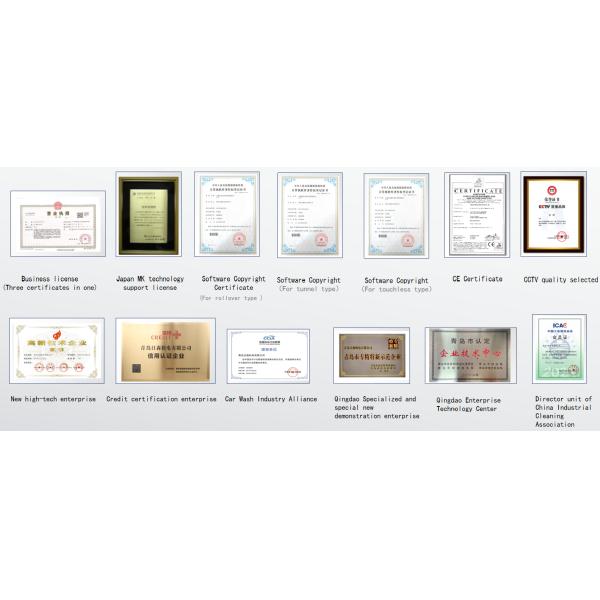 20 Days Leadtime Full Automatic No Contact Double Arm Touchless Car Wash Machine