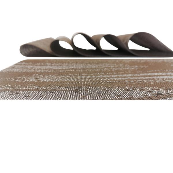 Customized Logo Acceptable Square Plastic Washable PVC Placemats for Table Decoration