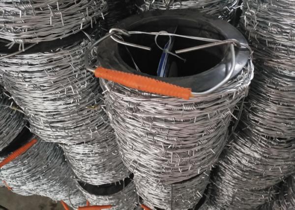 Buy Hot Dipped Galvanized Barbed Wire Corrosion Reistance for Agricultural Fencing at wholesale prices