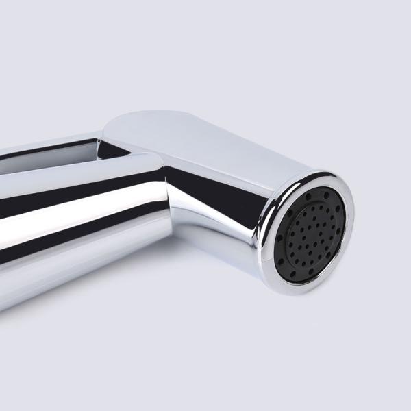 Portable Shattaf Bidet Sprayer Customized Chrome Plated Surface Finishing