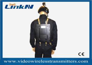Quality Body-Worn Video Transmitter Long Range COFDM QPSK HDMI &amp; CVBS AES256 Encryption Battery Powered for sale