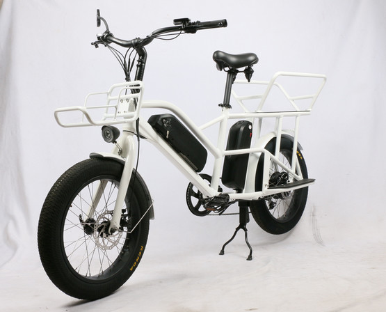 48V 750W 2022 Electric Fat Tire Bike child seat , Electric Fat Tire Bicycle double battery 90-110KM