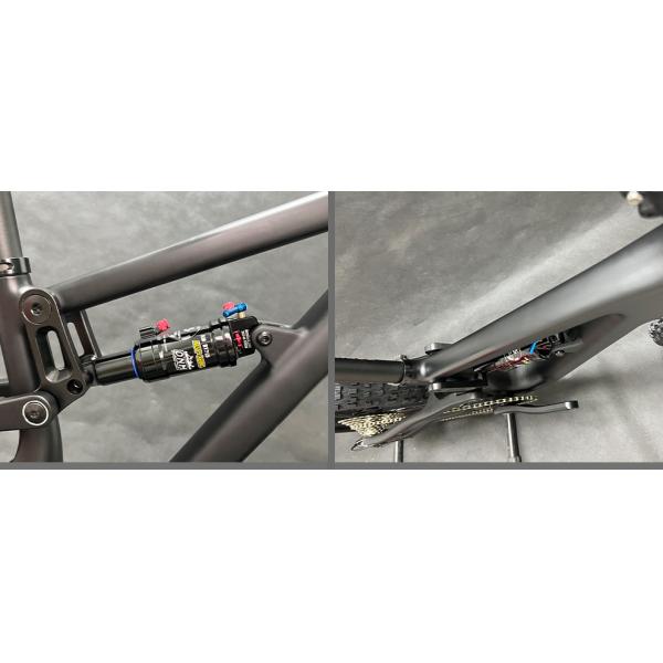 Full Suspension Carbon Mountain Bike 10 Speed Shimano Groupset For Kids