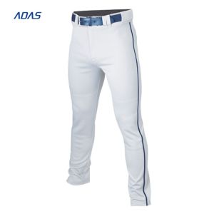 Quality Anti Bacterial Softball Baseball Team Wear Pinstripe Pants Custom Design for sale