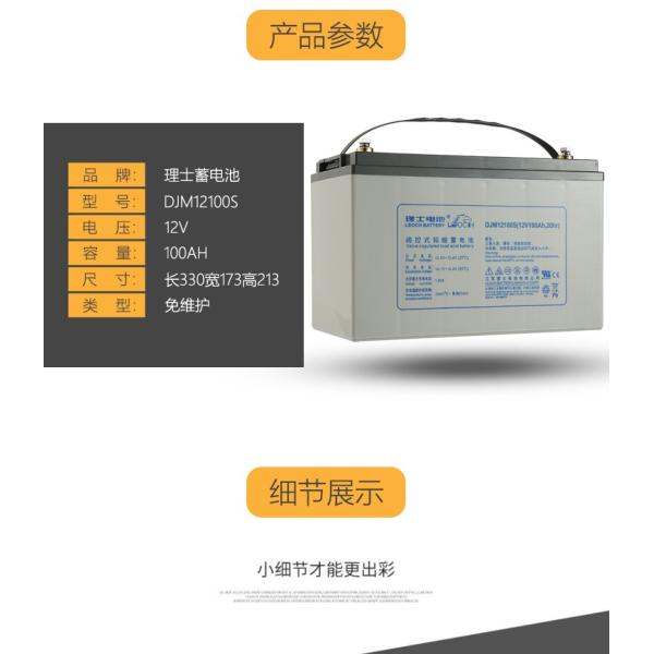 Leoch DJW12-20 12V20Ah Replacement Battery for UPS Power Communication Medical Equipment