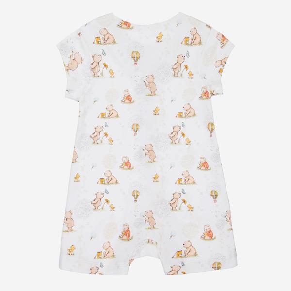 Summer Cotton Short Sleeve Plain Printed Baby Girl Boy Rompers Infant Jumpsuits