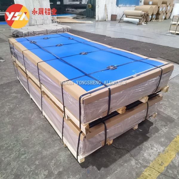 7075 8011 4x8 Aluminium Plate Powder Coated For Facade Wall