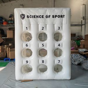 Customized Carnival Practice Inflatable Football Toss Game Inflatable Soccer