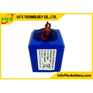 Lithium Polymer Battery 3.7V 5000mah LP955565 3S2P lipo battery pack 11volt 10AH