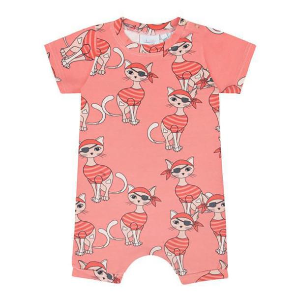 High Quality Baby 100% Cotton Overall Romper Summer New Children's Short Sleeve Cloth Baby Cartoon Jumpsuit Bodysuit
