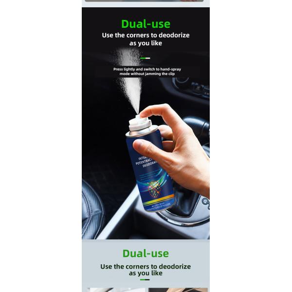 In-Car Foam Carpet Cleaning Made Easy with 220ml Waterless Car Wash Foam Cleaner Spray