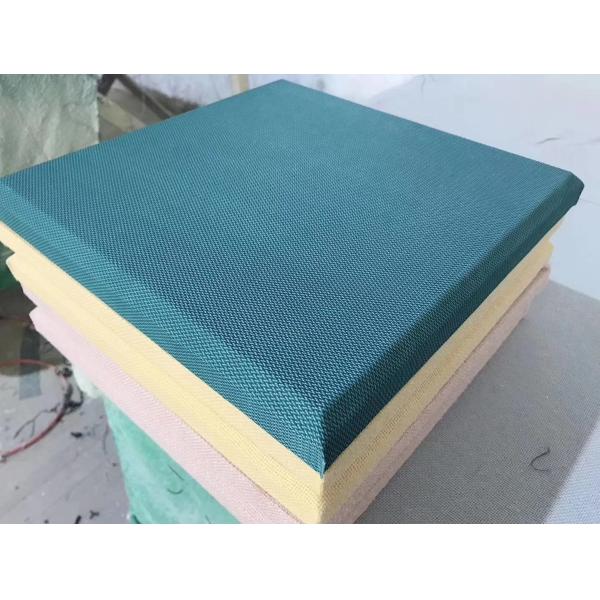 Interior Wall Fabric Acoustic Panel Fiberglass Decorative Sound Absorbing Panels