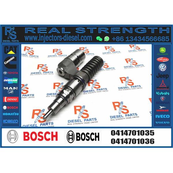 High Quality Engine Spare Parts Fuel Injector for SCANIA Bosch Fuel Injector 0414701035 1487472 1942702