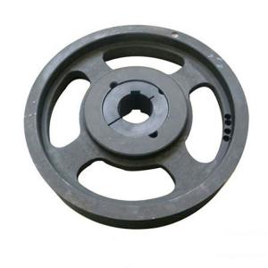 China OEM Taper Lock V Belt Pulley Grey Iron Casting Black Color on sale