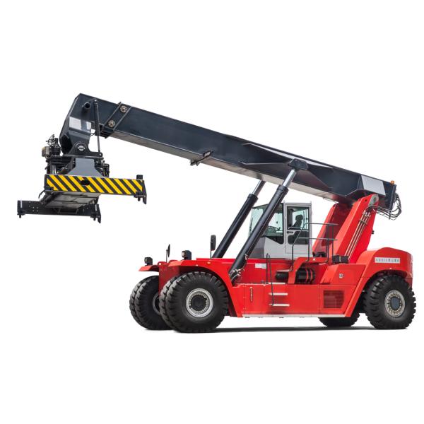 10 Ton Port Reach Lift Truck , Customised Reach Truck Forklift 11420 * 4130 * 4650mm