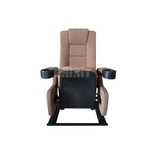 Quality Commercial Fabric / PU / Leather Electric Recliner Chairs Adjustable Push Back for sale