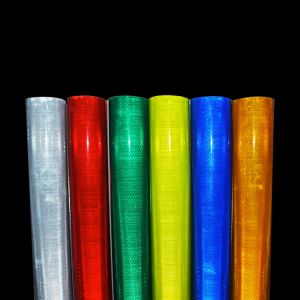 High Visibility Diamond Grade Reflector Prismatic Reflective Film Self Adhesive