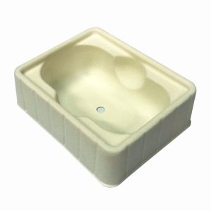 Custom PS Flocked Plastic Soap Trays for Gift Packaging