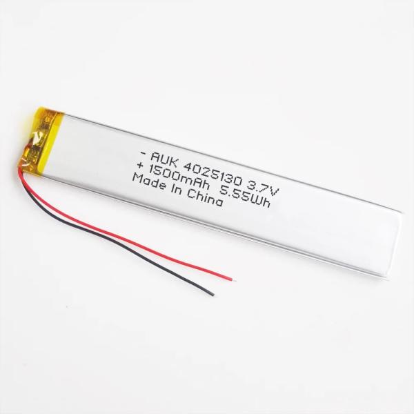 OEM Custom LiPo Battery 3.7v 1500mah Rechargeable 103048 4025130
