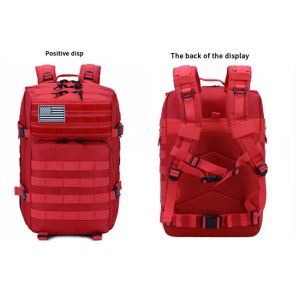 Practical 900D Nylon Hiking Backpack , Anti Abrasion Camo Molle Backpack