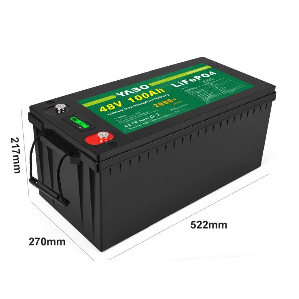 51.2v 100ah 48v Lifepo4 Battery Bank Solar High Capacity Waterproof