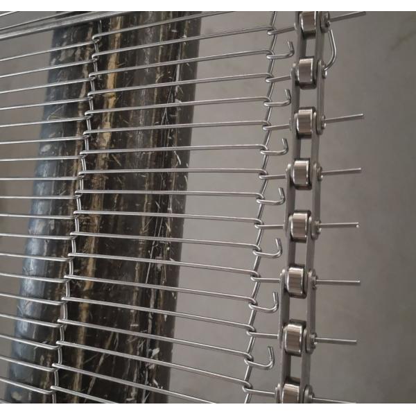 Stainless Steel Conventional Weave Conveyor Belt for Food Production Line