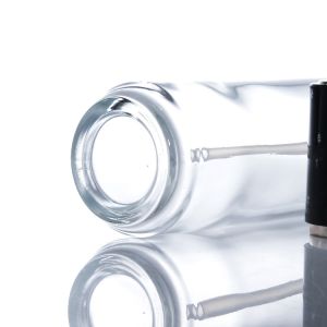 Wholesale Private Label Cosmetic Dropper Bottle Transparent Skincare Set