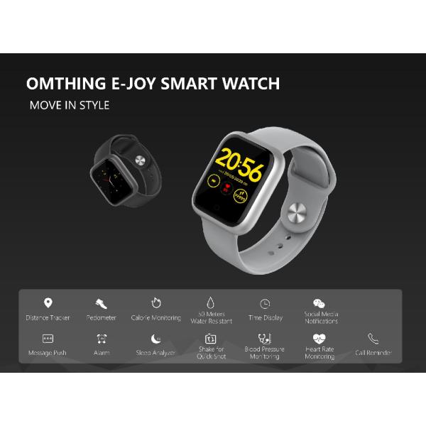 1MORE Omthing E-Joy Smart Watch Heart Rate Health Sleep Monitoring Wristband Waterproof Wearable Omthing Smart Watch