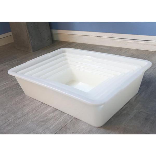 Rectangular Plastic Basket Ice Tray Spicy Basin Supermarket Storage Preservation Box