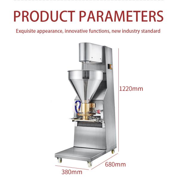 Automatic Meatball Forming Machine 280pcs/Min Commercial