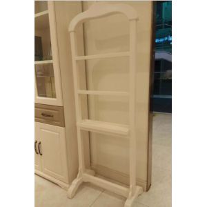 Quality Modern Bedroom Furniture White Painting Multifunctional Clothes Rack for sale
