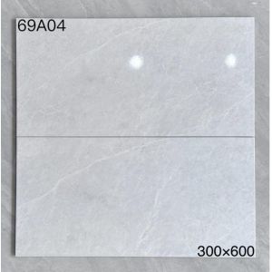 300x600 Glazed Ceramic Floor Tiles White Acid Resistant OEM