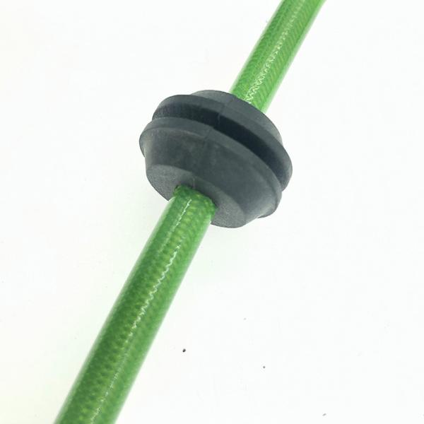 Silicone Rubber Hose Protection Sleeve Gray Color For Motorcycle