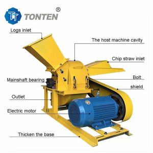 Quality Wood Crusher Machine Wood Crusher Wood Sawdust Garden Branches for sale