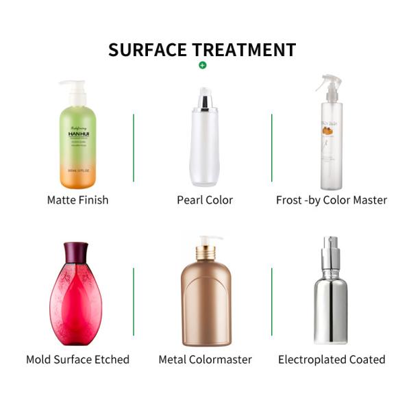 Sustainable Unique Shape 400ML Shampoo Pump Dispenser Bottles